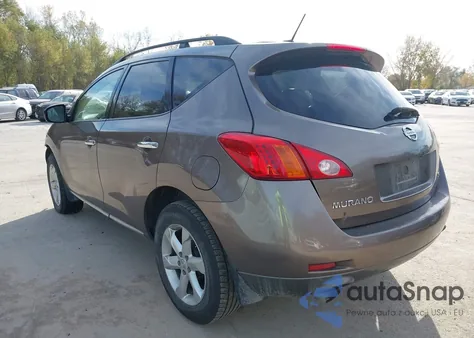 2009 Nissan Murano Sl z USA, uszkodzony, nr VIN JN8AZ18U89W014640